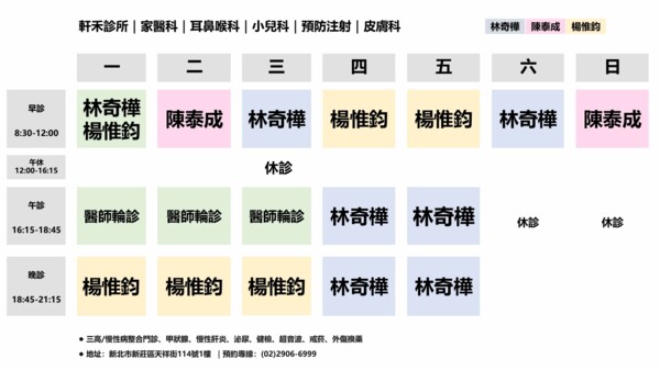 軒禾診所